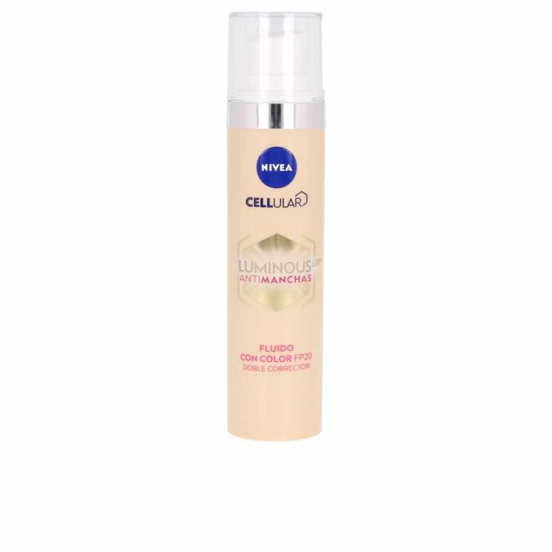 LUMINOUS 630º ANTIMANCHAS fluido con color spf20 40 ml by NIVEA for Woman